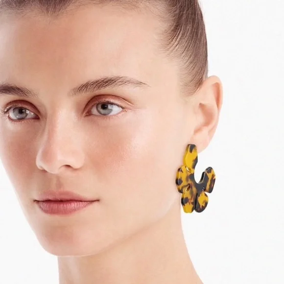 J. Crew Multicolor Floral Earrings - Picture 2 of 2